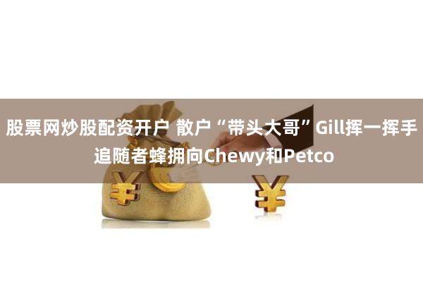 股票网炒股配资开户 散户“带头大哥”Gill挥一挥手 追随者蜂拥向Chewy和Petco