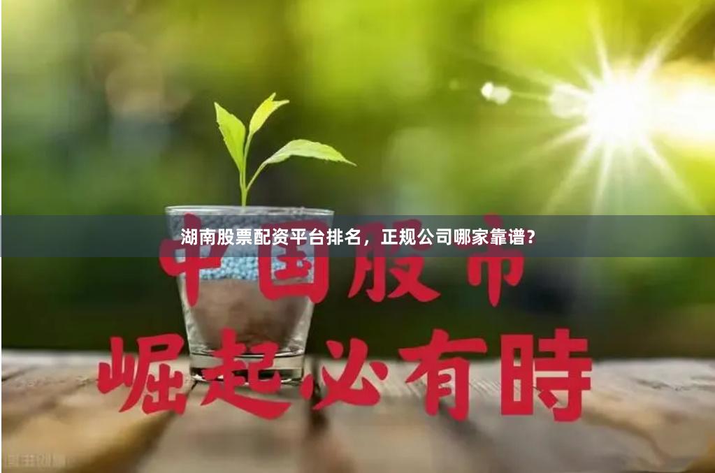 湖南股票配资平台排名，正规公司哪家靠谱？